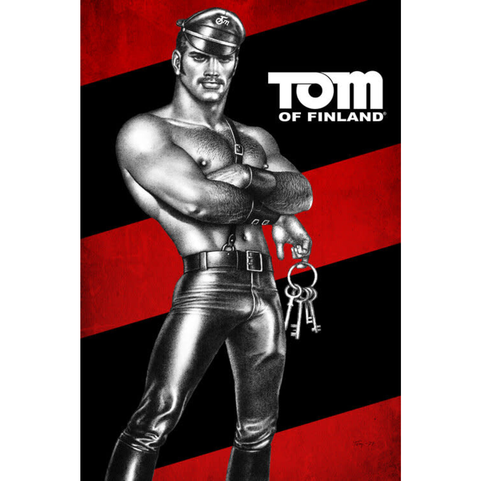 Tom of Finland TOF Leatherman Hard Magnet "Keys"