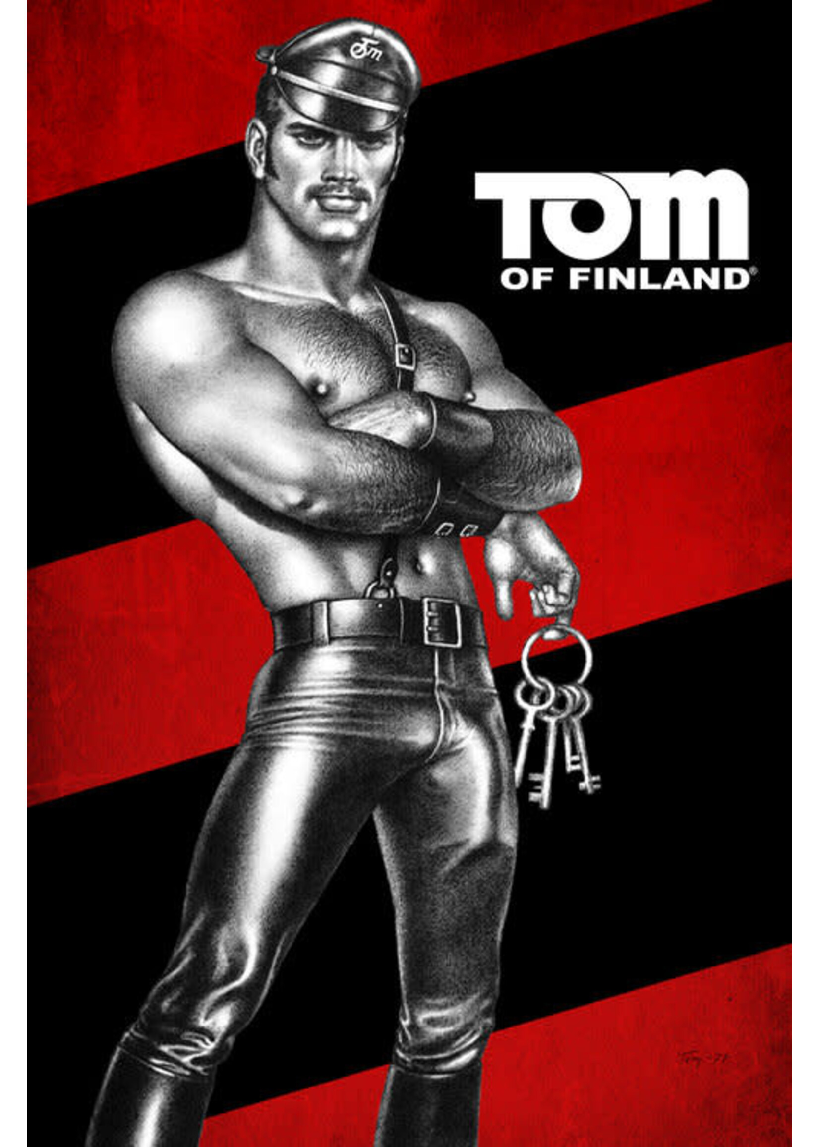 Tom of Finland TOF Leatherman Hard Magnet "Keys"