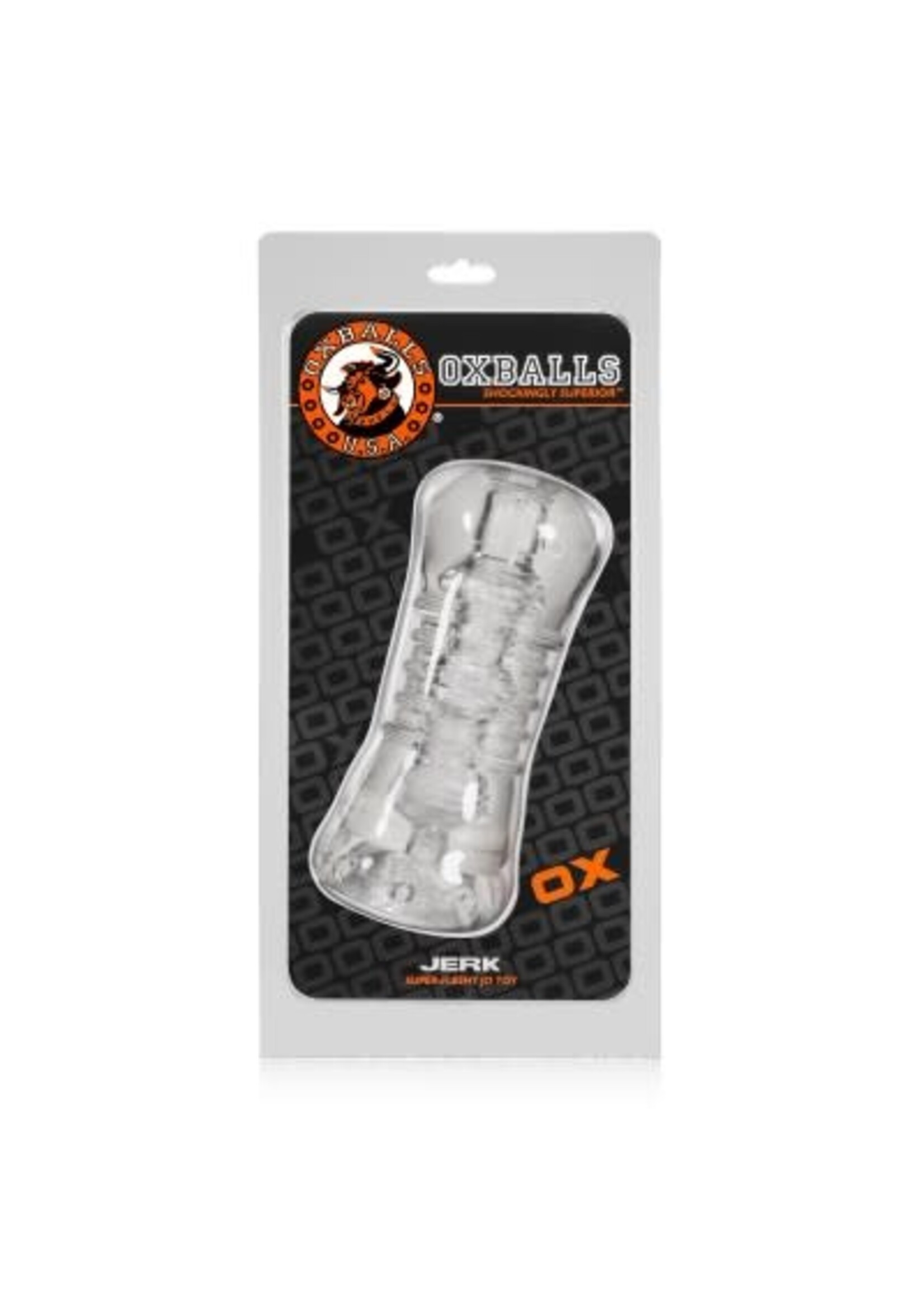 OXBALLS Jerk - Silicone - Clear