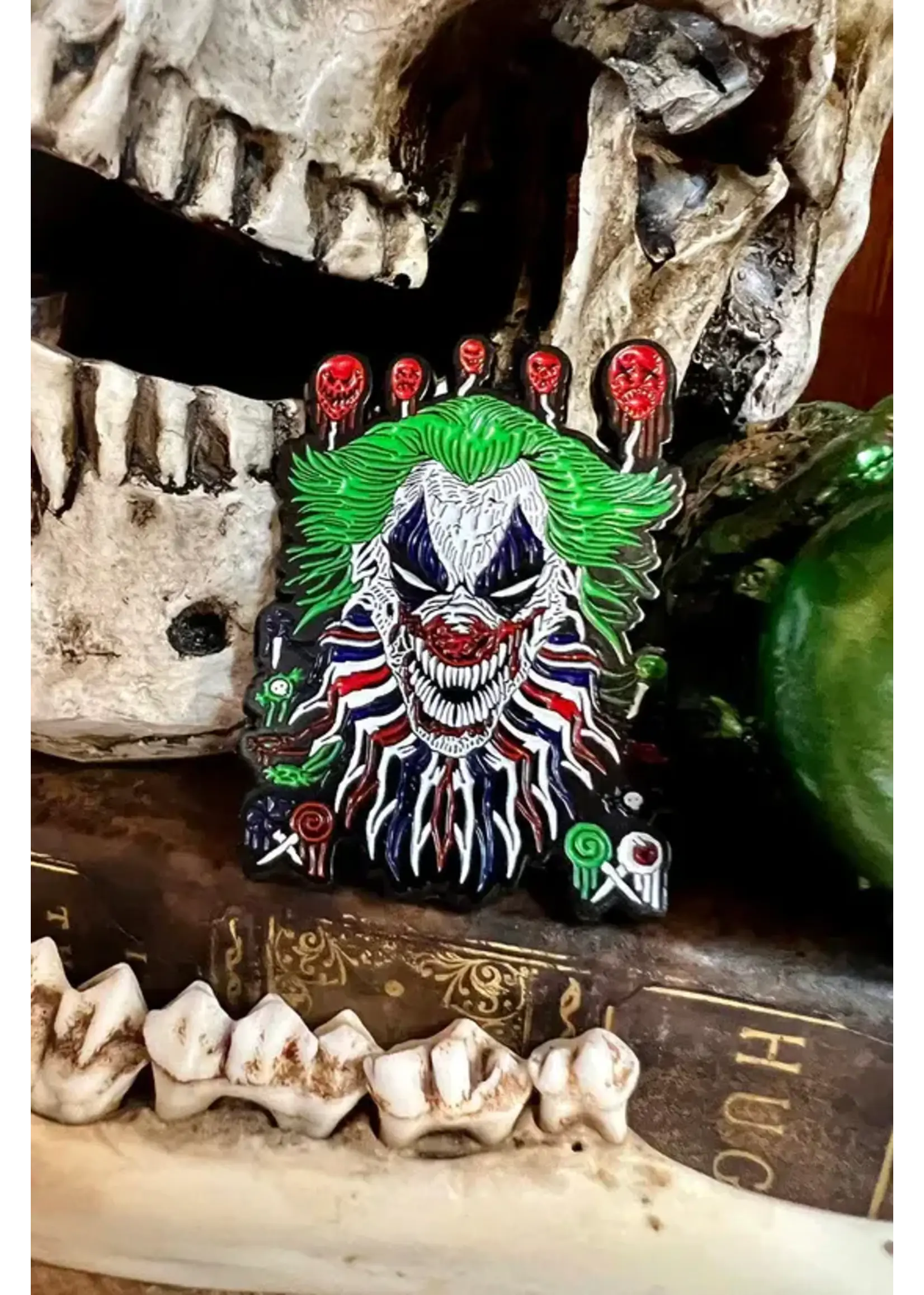 vampirefreaks Killer Clowncore Enamel Pin