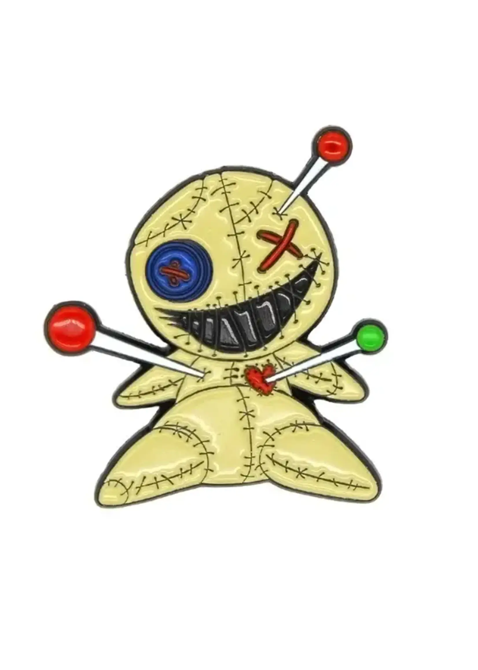 vampirefreaks Ouchie Voodoo Enamel Pin
