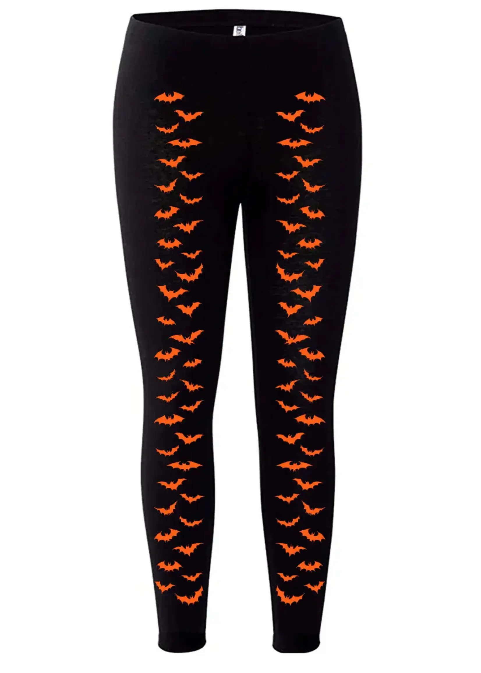 vampirefreaks Bat Leggings (Pumpkin Orange)