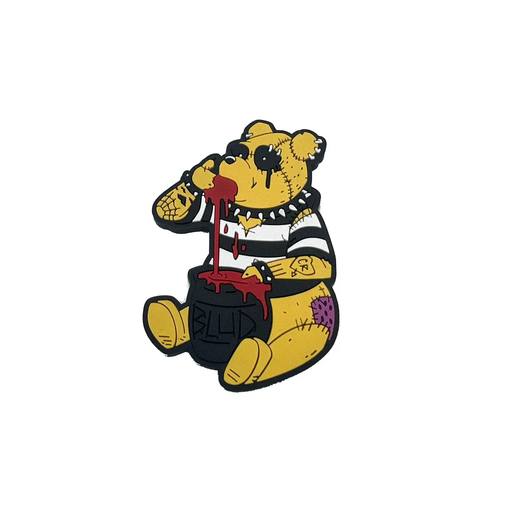 vampirefreaks Winnie the Pooh's Bloody Honey Rubber Magnet