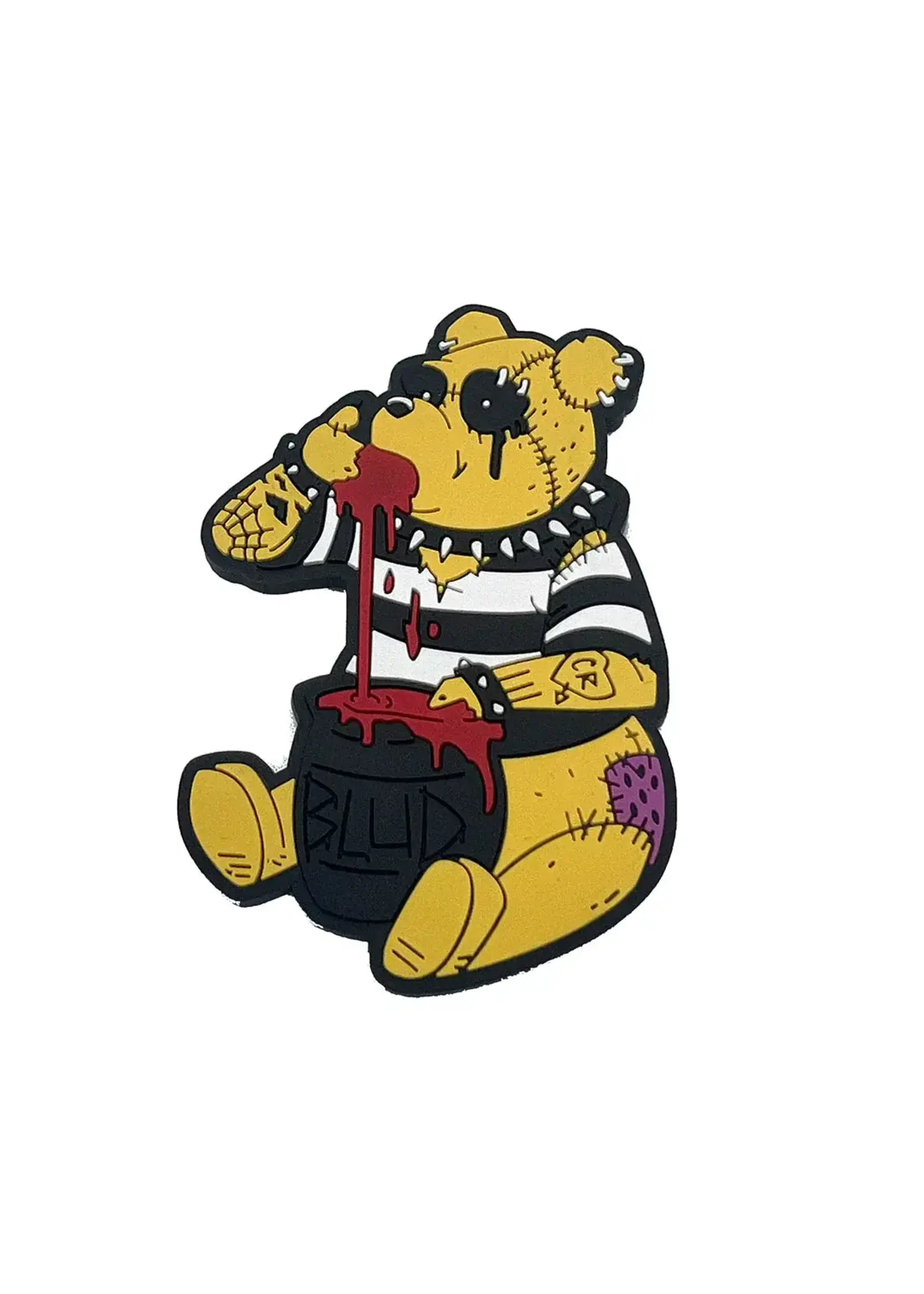 vampirefreaks Winnie the Pooh's Bloody Honey Rubber Magnet