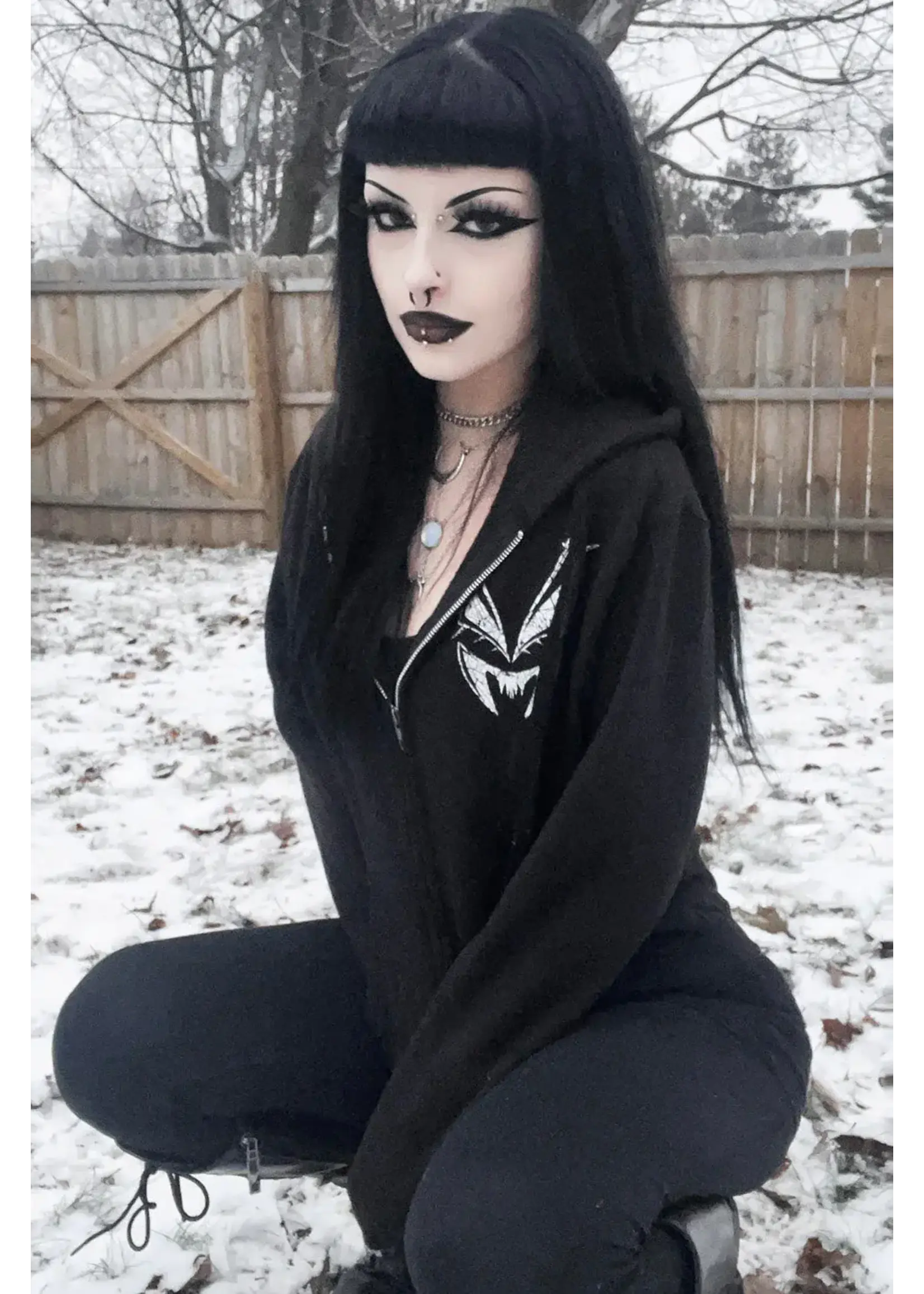 vampirefreaks Dark Fairy - Zip Hoodie