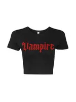 vampirefreaks I'm a Vampire Crop Top