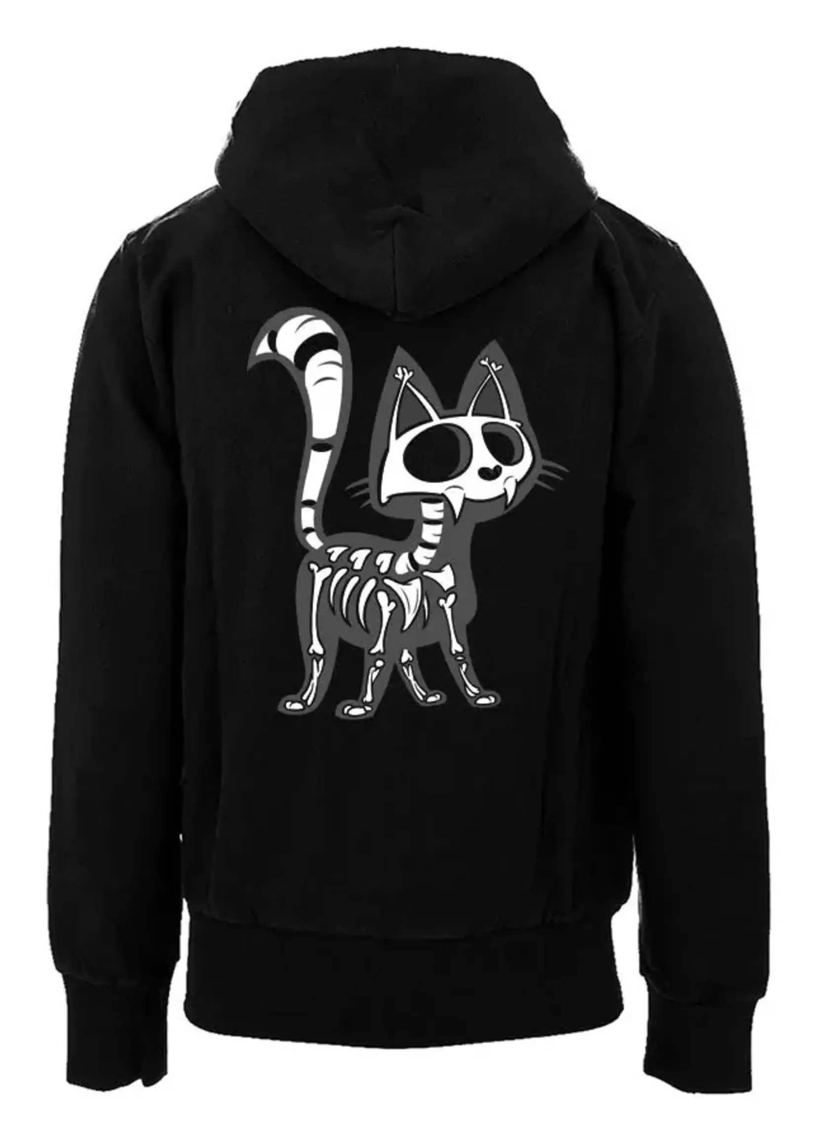 vampirefreaks Skelekitty - Zip Hoodie