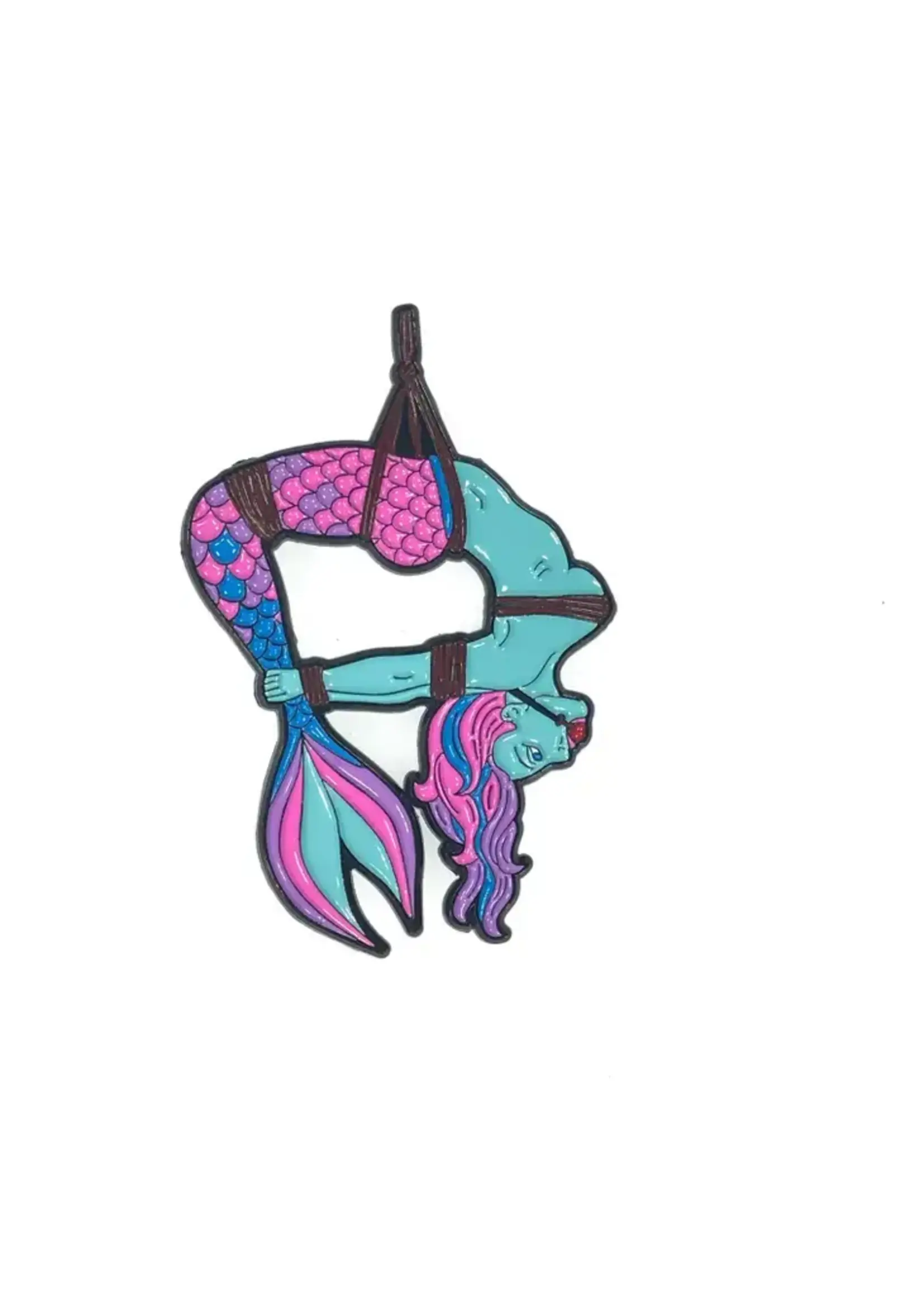 Geeky And Kinky Mermaid (Blue) Enamel Pin