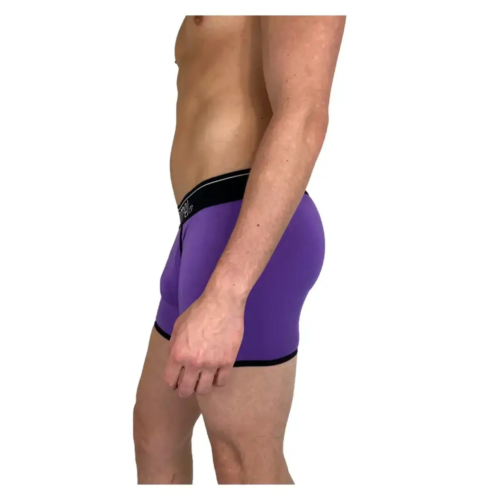 Dirt Squirrel Apparel Heliotrope Purple Bamboo Boxer Brief