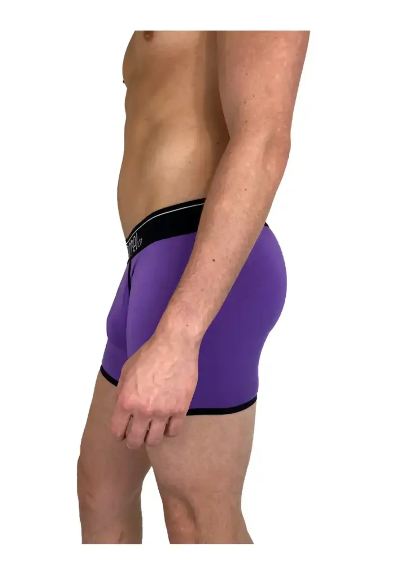 Dirt Squirrel Apparel Heliotrope Purple Bamboo Boxer Brief