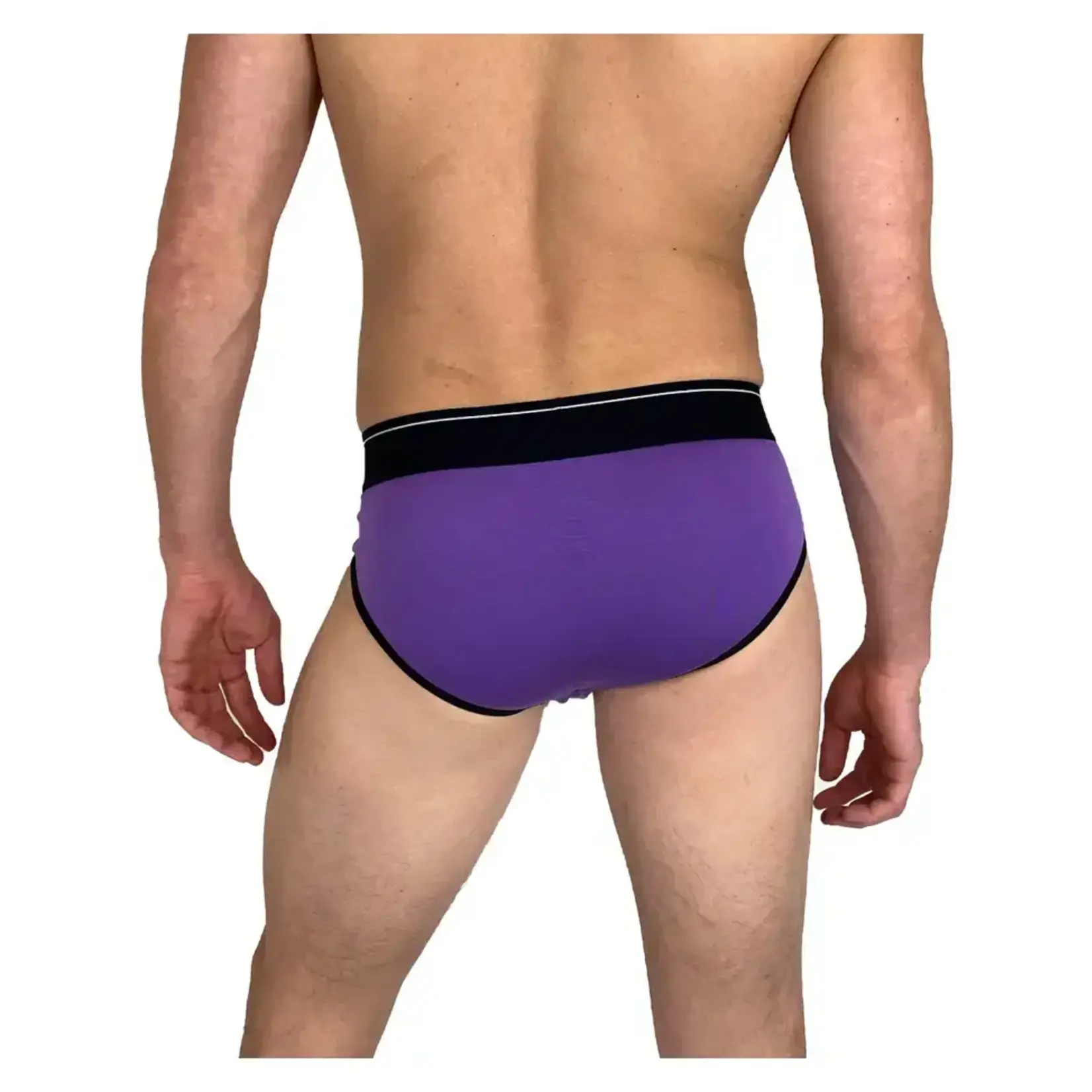 Dirt Squirrel Apparel Heliotrope Purple Bamboo Brief