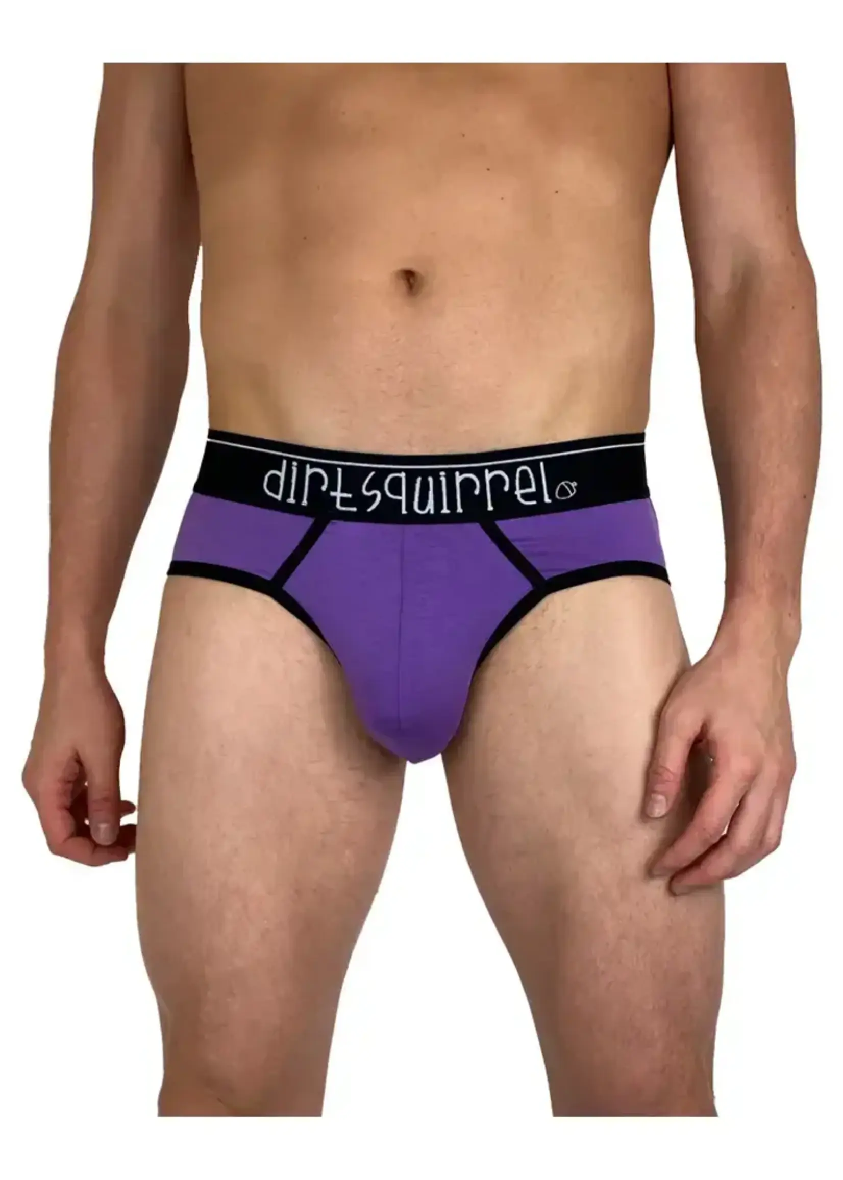 Dirt Squirrel Apparel Heliotrope Purple Bamboo Brief