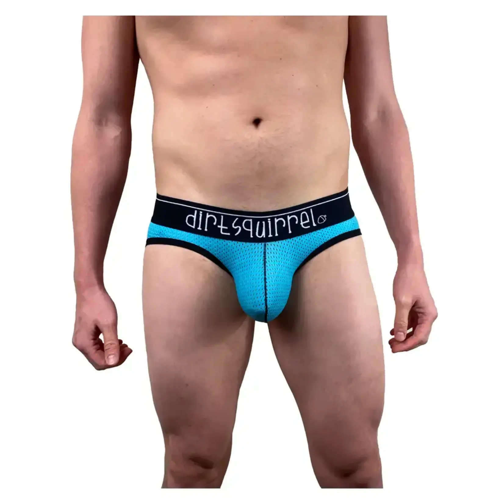 Dirt Squirrel Apparel Topaz Blue Mesh Jock
