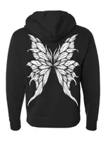 vampirefreaks Dark Fairy Zip Hoodie