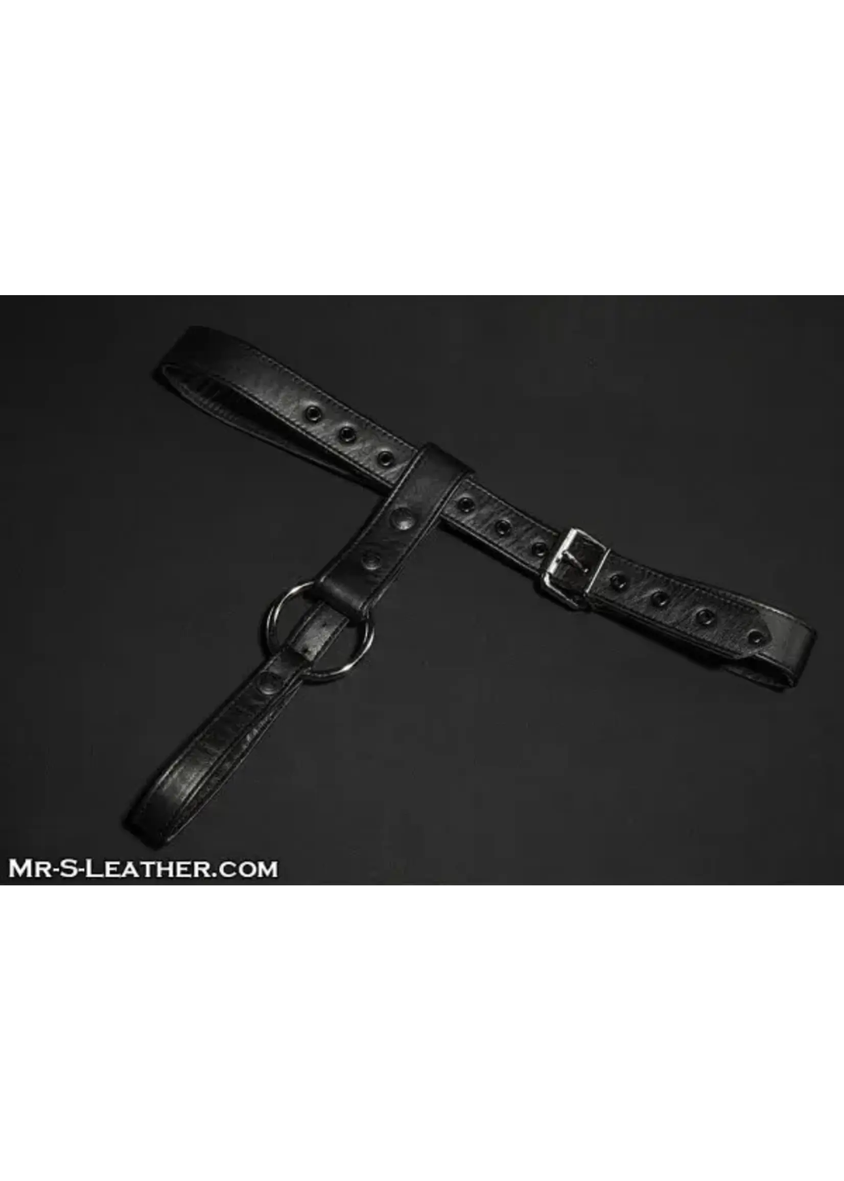 Mr. S Leather Mr. S Leather - Deluxe Non-Locking Leather Butt Plug Harness