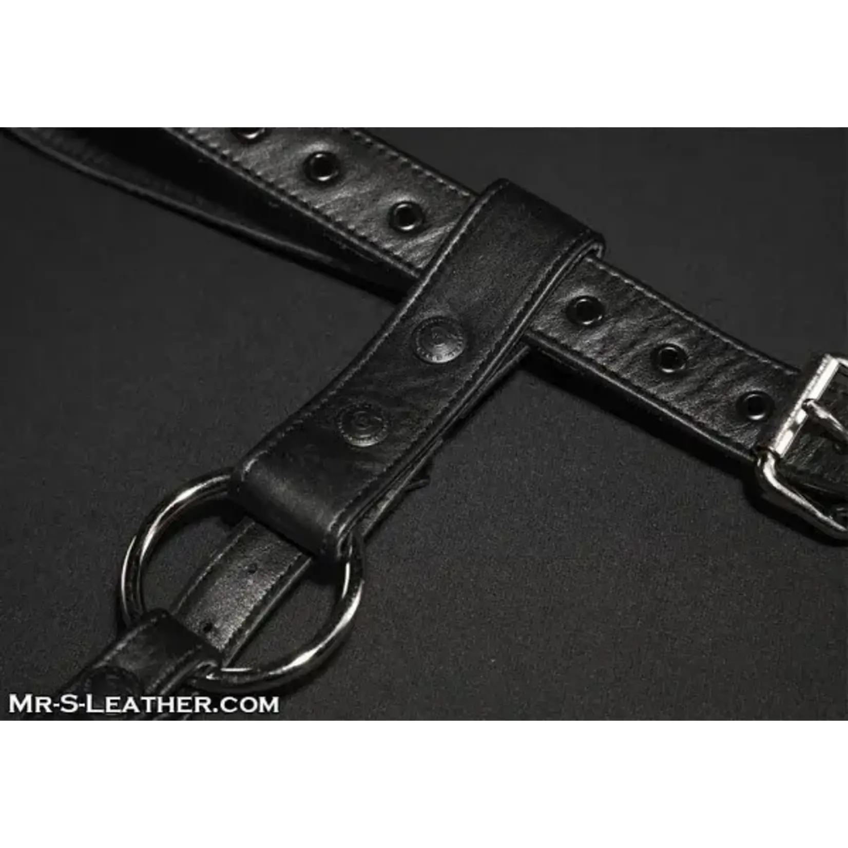 Mr. S Leather Mr. S Leather - Deluxe Non-Locking Leather Butt Plug Harness
