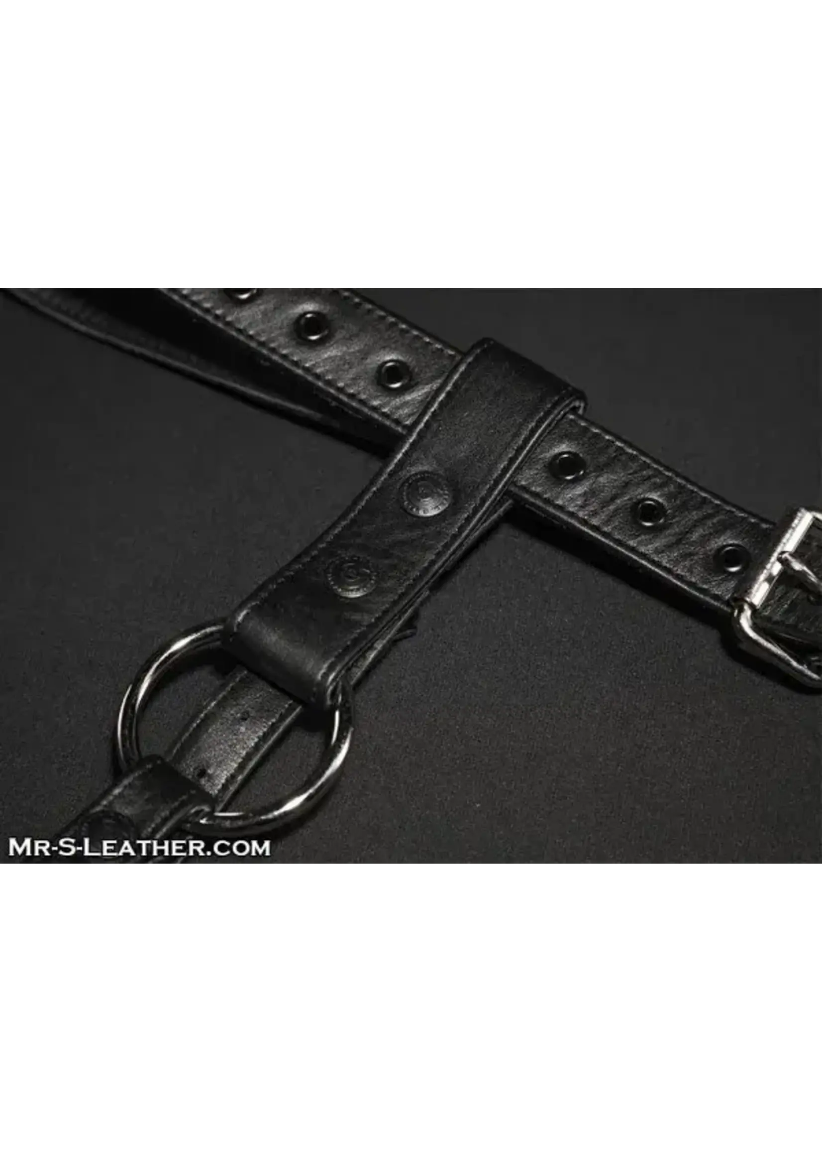 Mr. S Leather Mr. S Leather - Deluxe Non-Locking Leather Butt Plug Harness