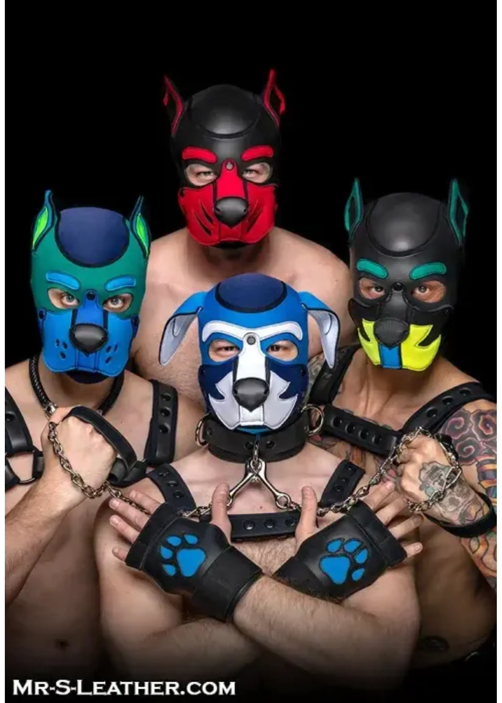 Mr. S Leather Mr. S Leather Customizable Neoprene K9 Puppy Hood