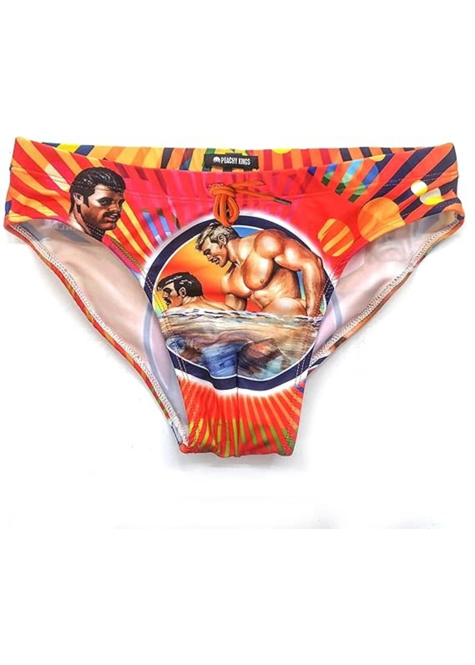 Peachy Kings SWIM Tom of Finland “PRIDE” Swim Briefs