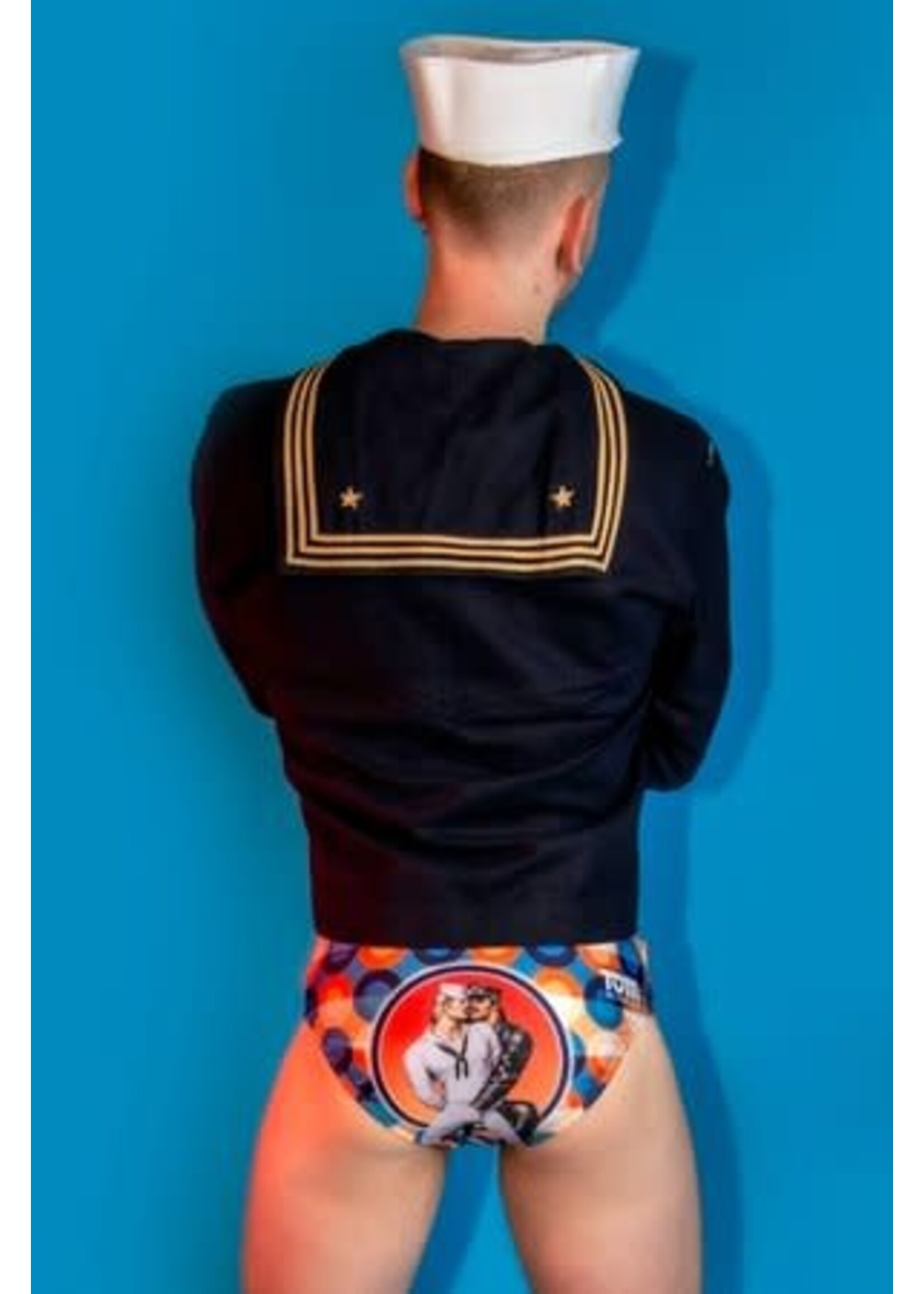 Peachy Kings SWIM Tom of Finland “SEAMAN” Swim Briefs