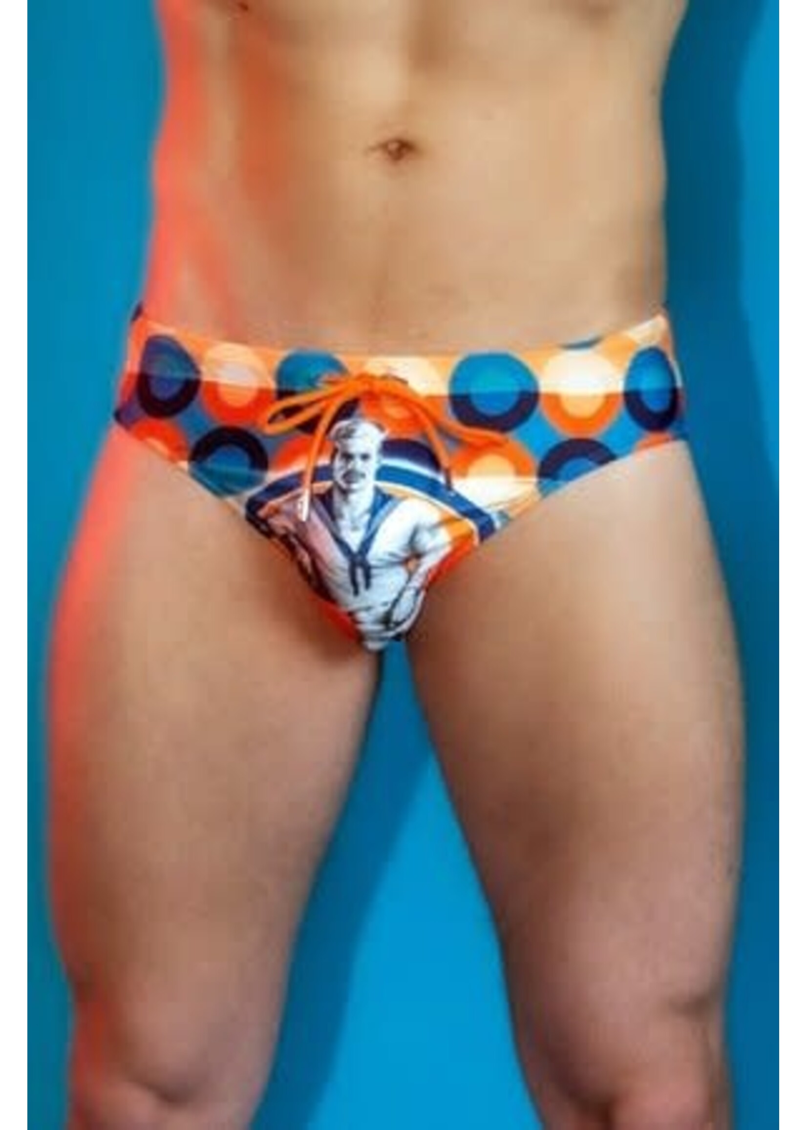 Peachy Kings SWIM Tom of Finland “SEAMAN” Swim Briefs