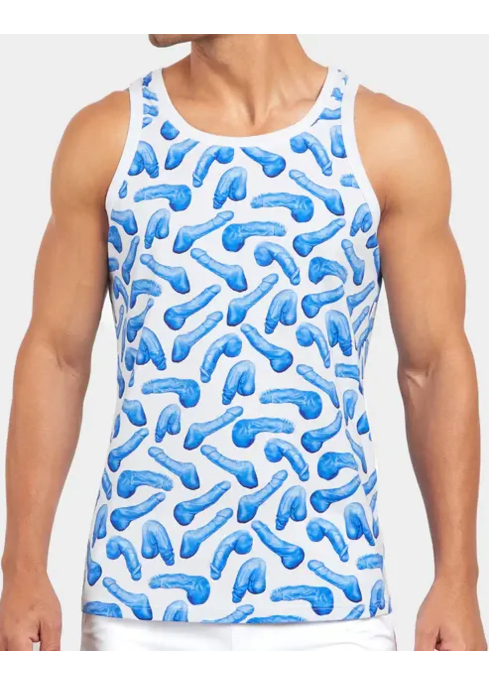 Dick Print Tank Top