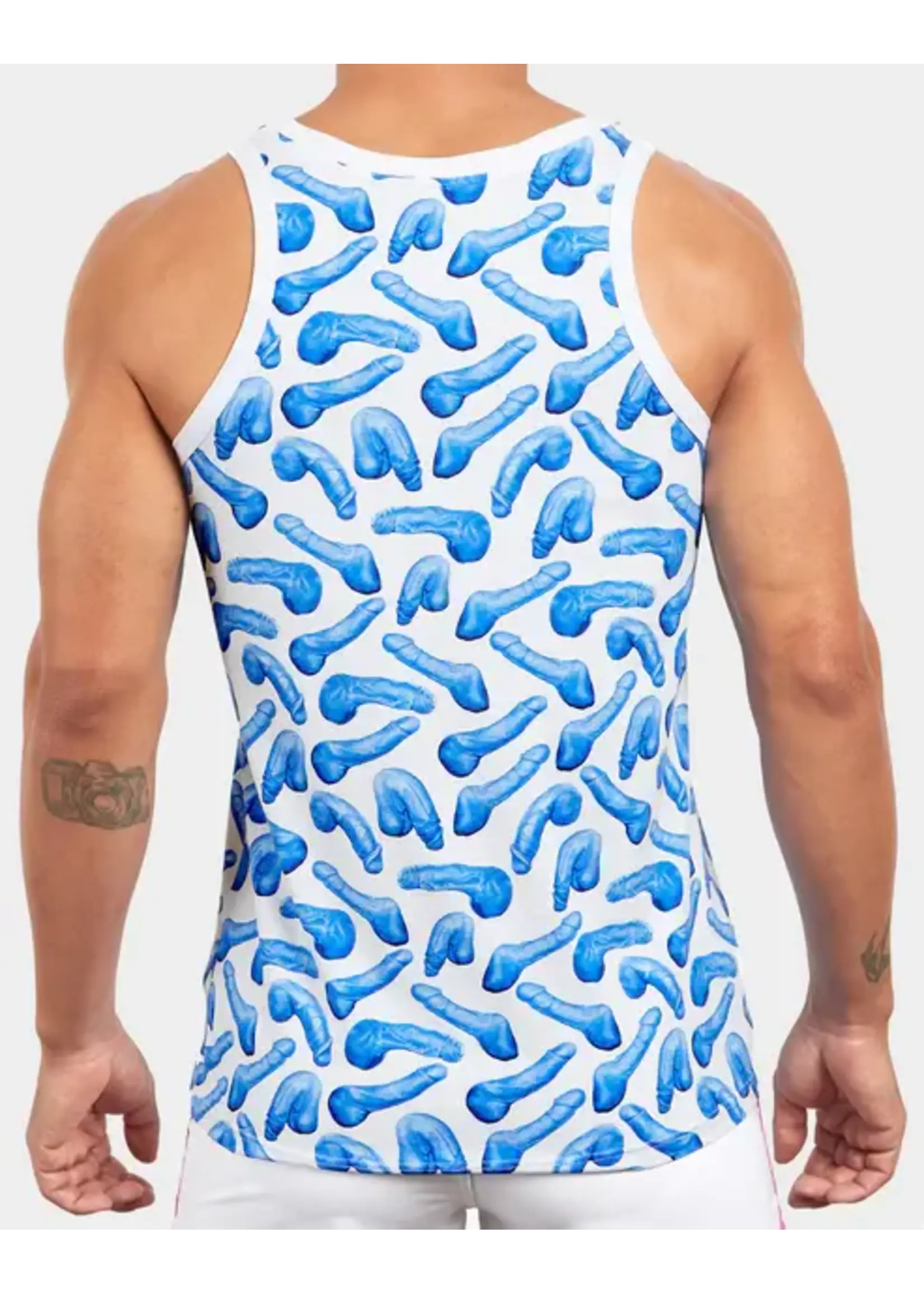 Dick Print Tank Top