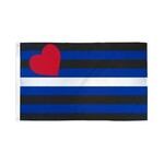 Flags Leather Pride Flag 3x5’