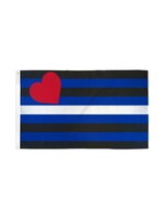 Flags Importer Leather Pride Flag 3x5’