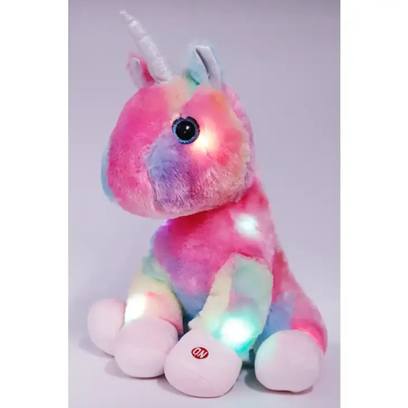 Cap Zone Unicorn Plush- Faux Fur w/ LED
