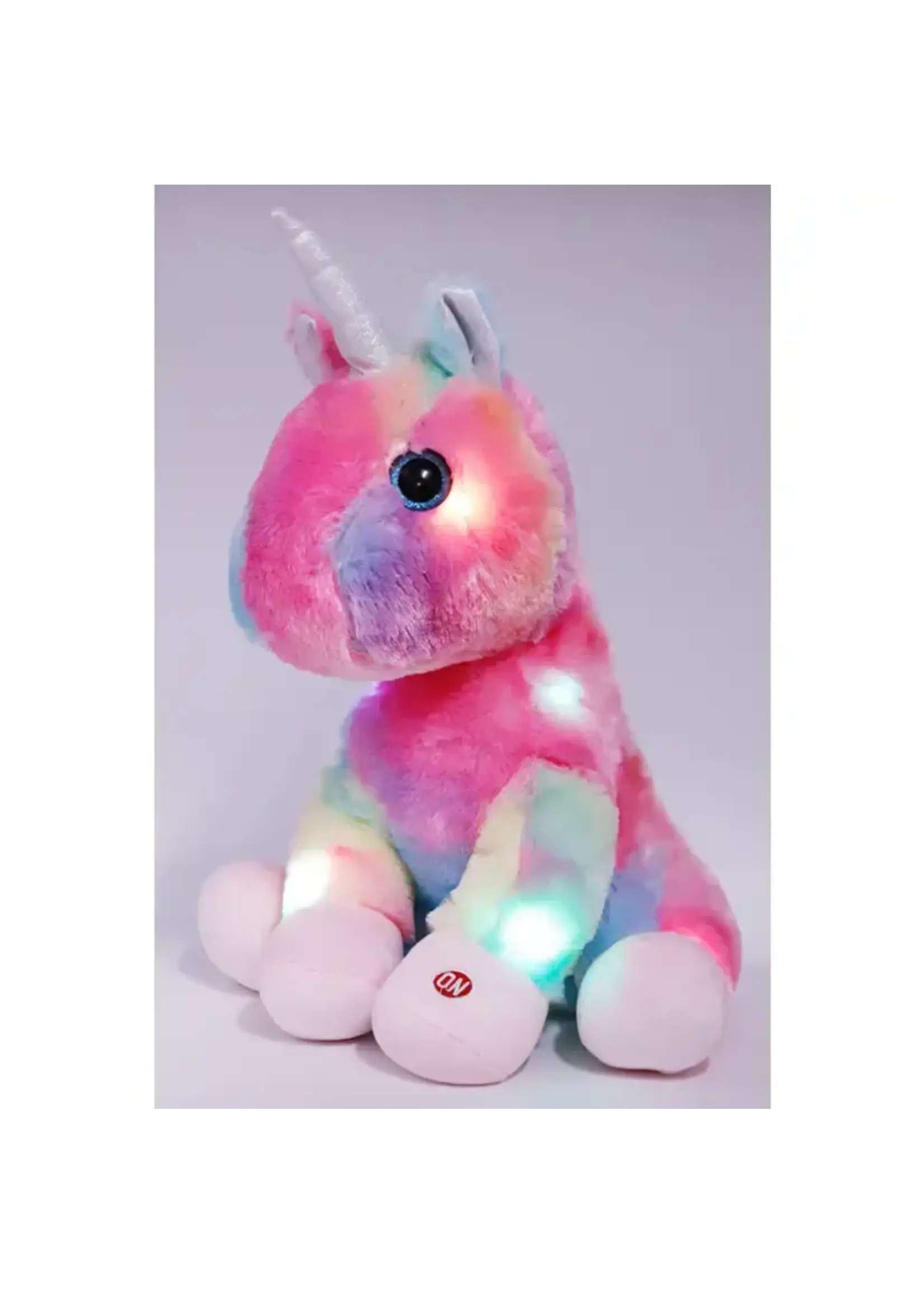 Unicorn Plush- Faux Fur w/ LED