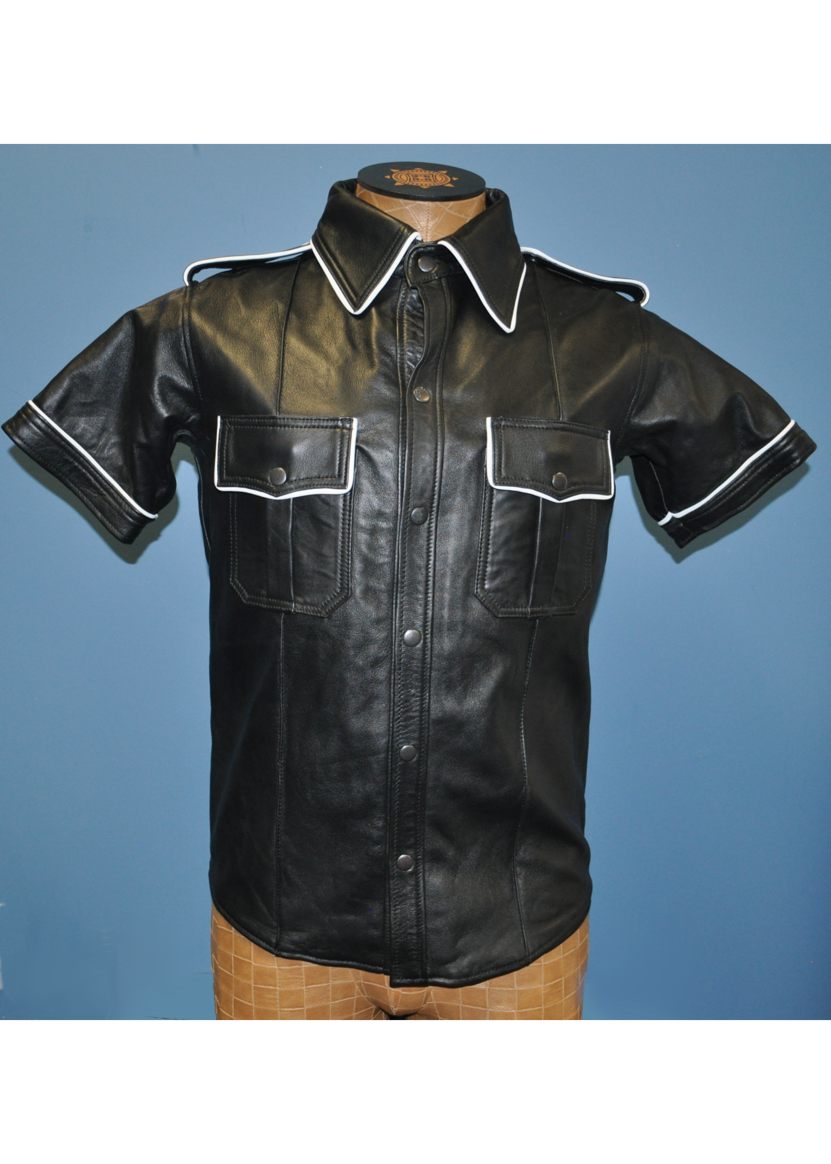 Neesh-Wear Neesh Formal Leather Uniform Shirt