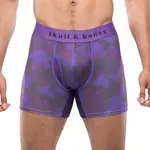 Skull & Bones Purple Camo Boxer Brief