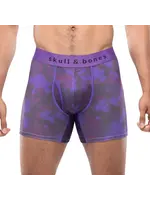 Skull & Bones Purple Camo Boxer Brief