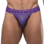Skull & Bones Purple Camo Thong