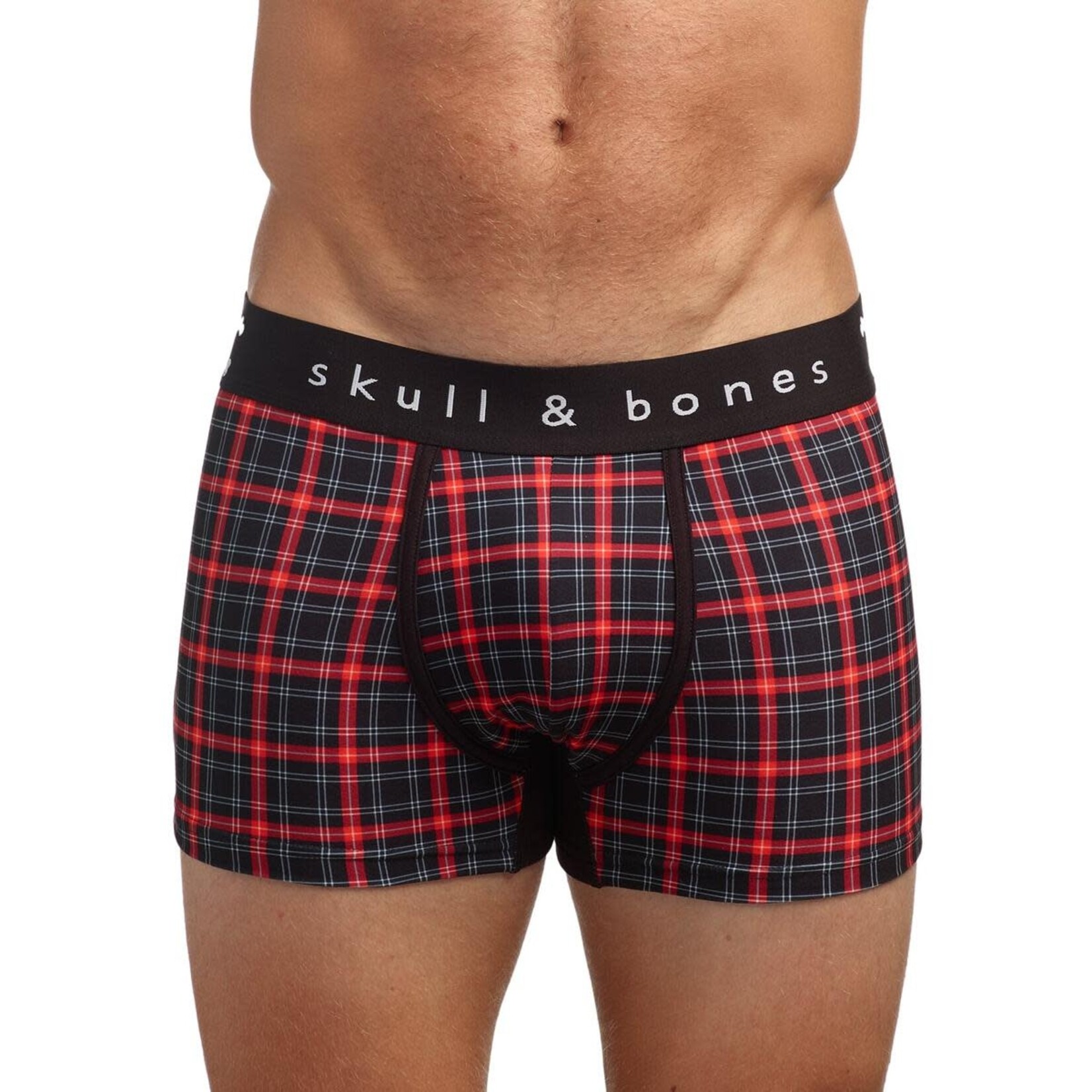 Skull & Bones Tartan Plaid Trunk