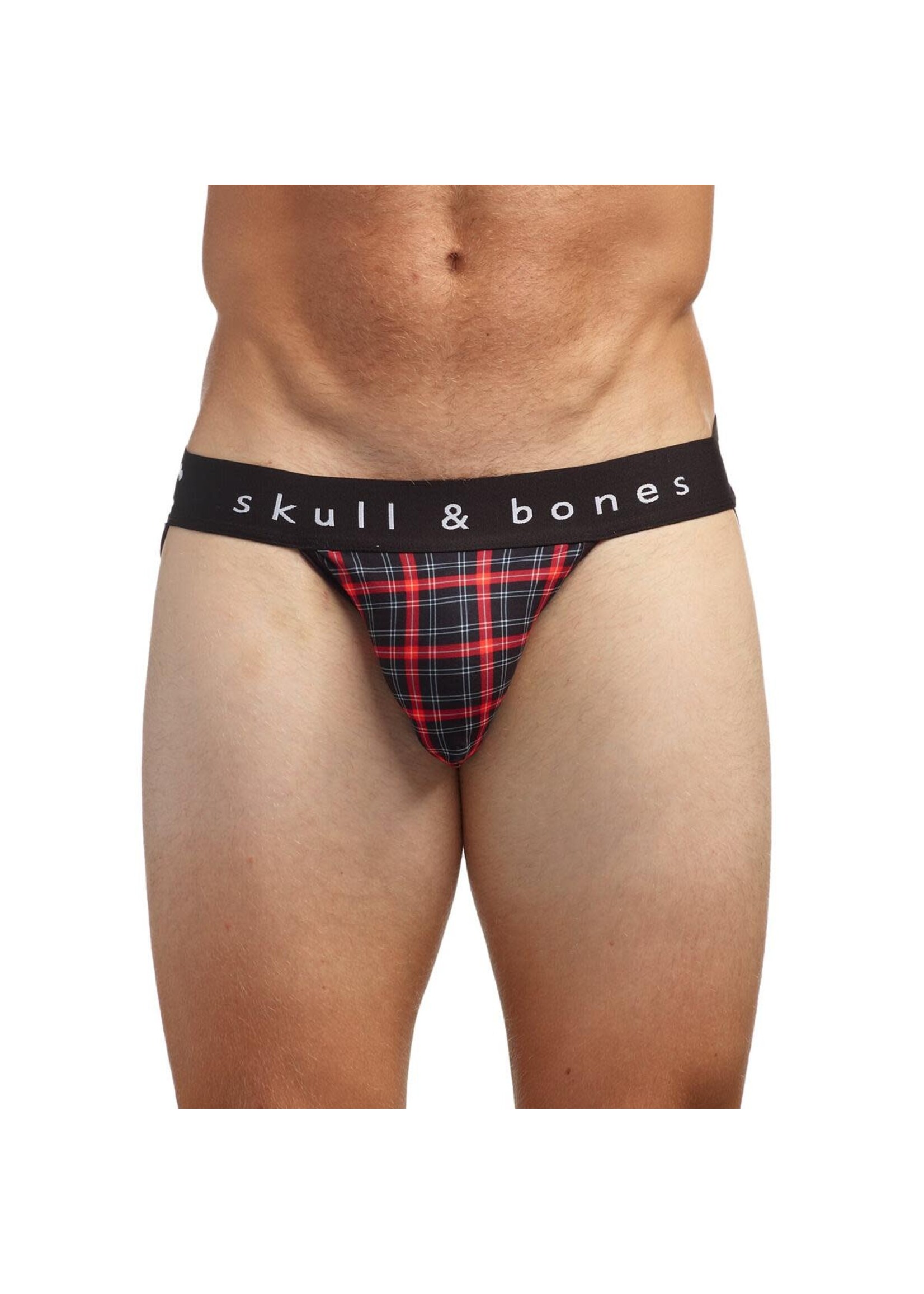Skull & Bones Tartan Plaid Jock