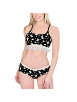 LittleForBig Snuggle Bunny Lingerie Set Black