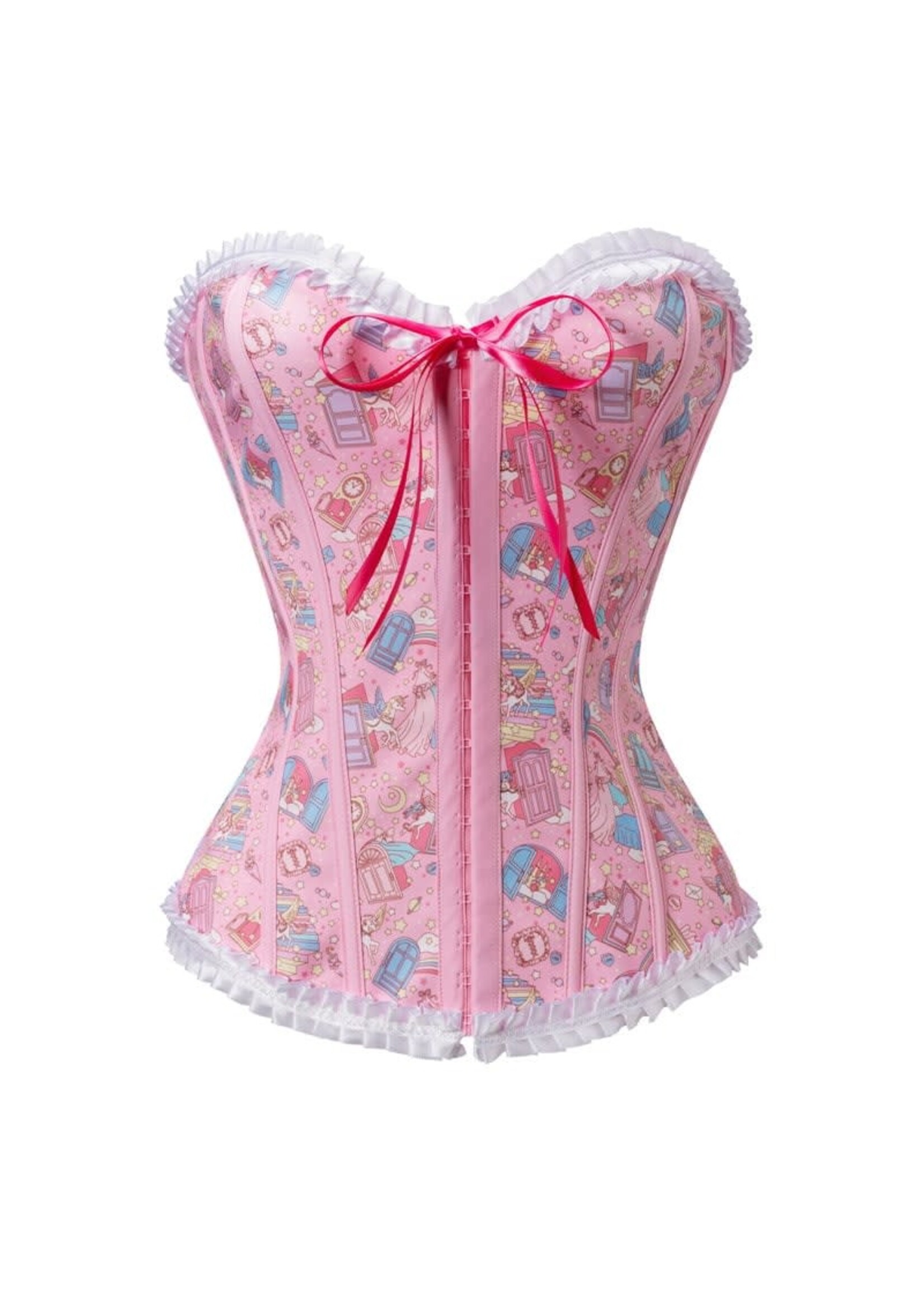 LittleForBig Unicorn Dreams Corset Pink