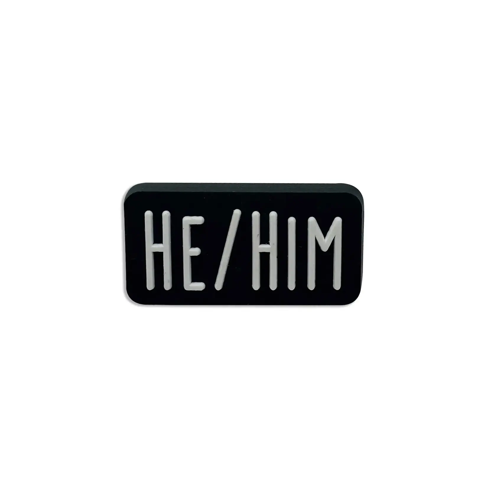 The Awareness Company He Him enamel Pins