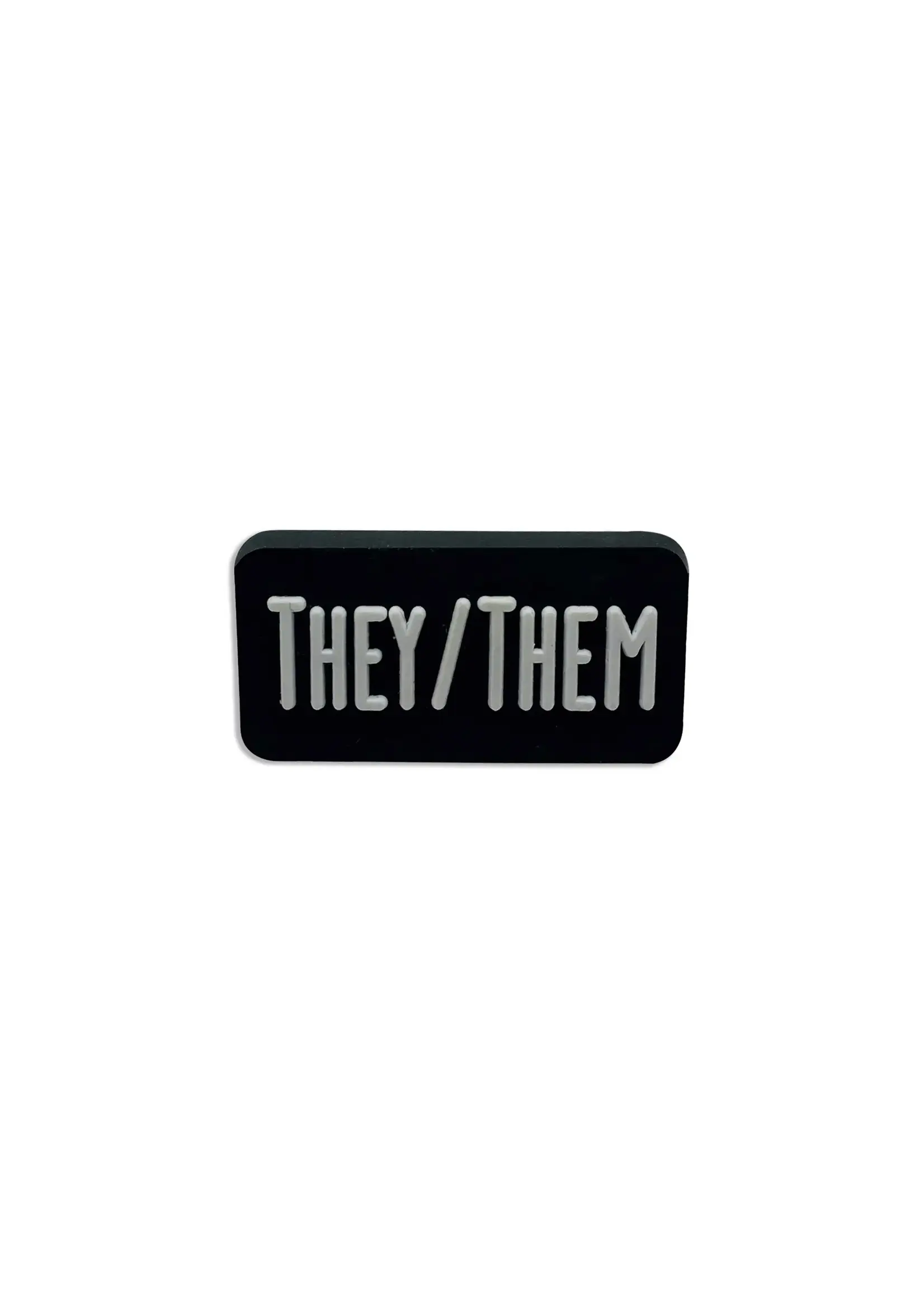 The Awareness Company They/Them Pronoun Enamel Pin