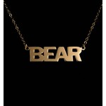 Project Claude "Bear" 18k Gold Necklace
