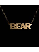 "Bear" 18k Gold Necklace