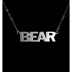 Project Claude "Bear" Silver  Necklace