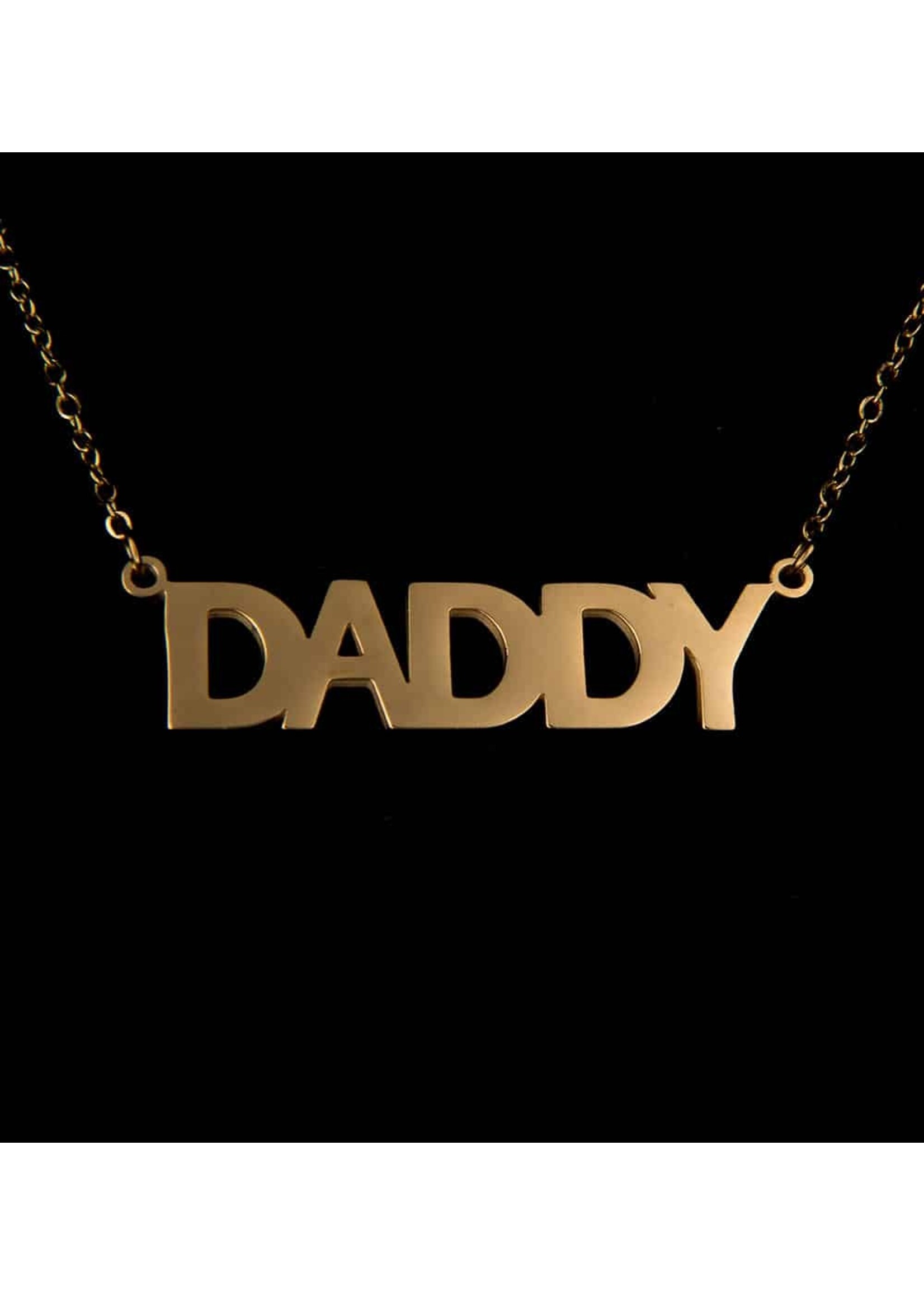 "Daddy" 18kt Gold  Necklace