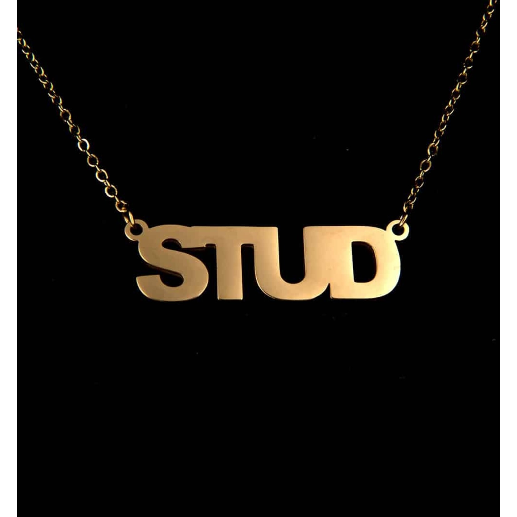 Project Claude "Stud" 18kt Gold  Necklace