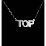 Project Claude "Top"  Silver Necklace