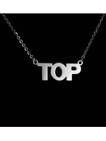 "Top"  Silver Necklace