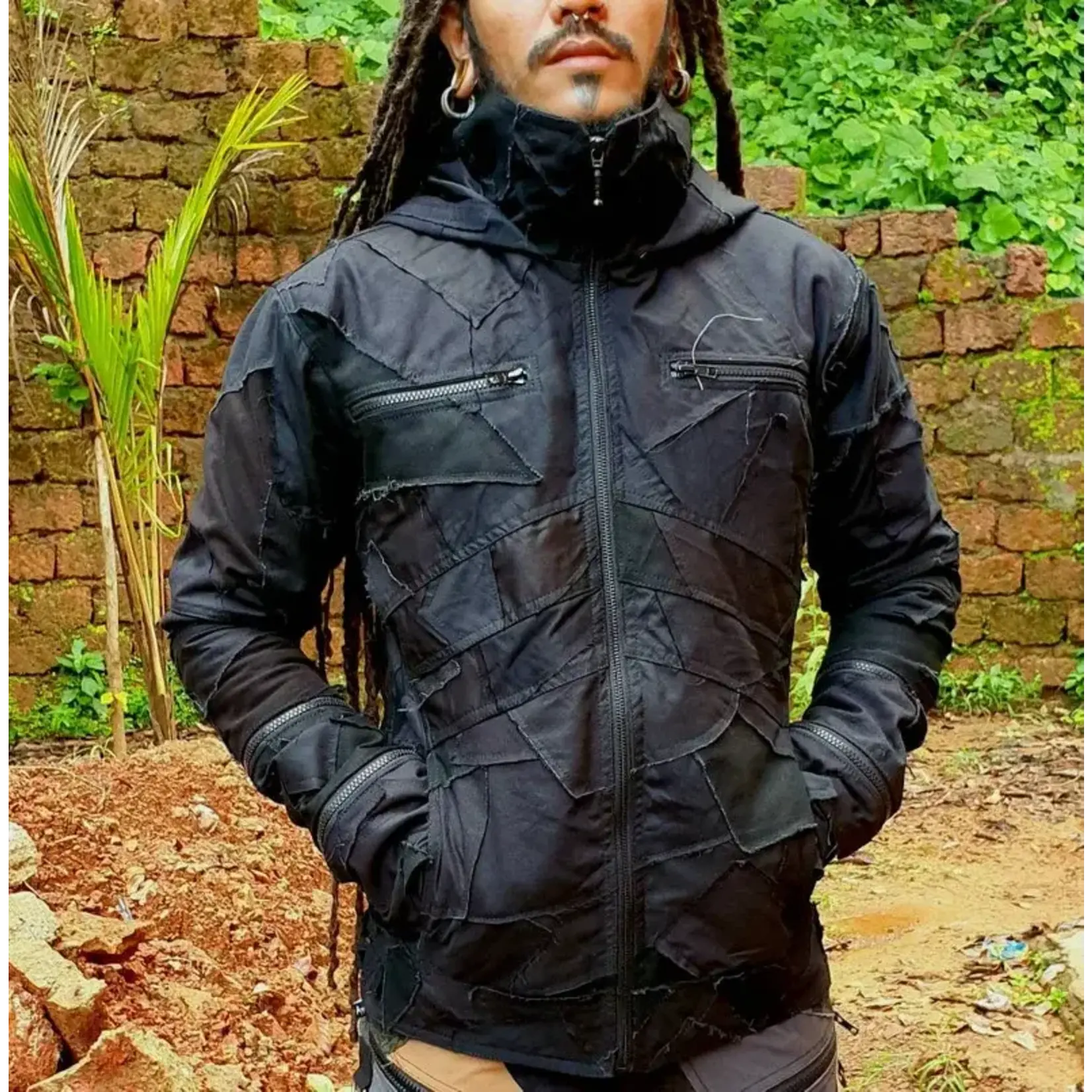 Butcher Apparel Skinner Hooded Jacket Scrapyard Black 2XL