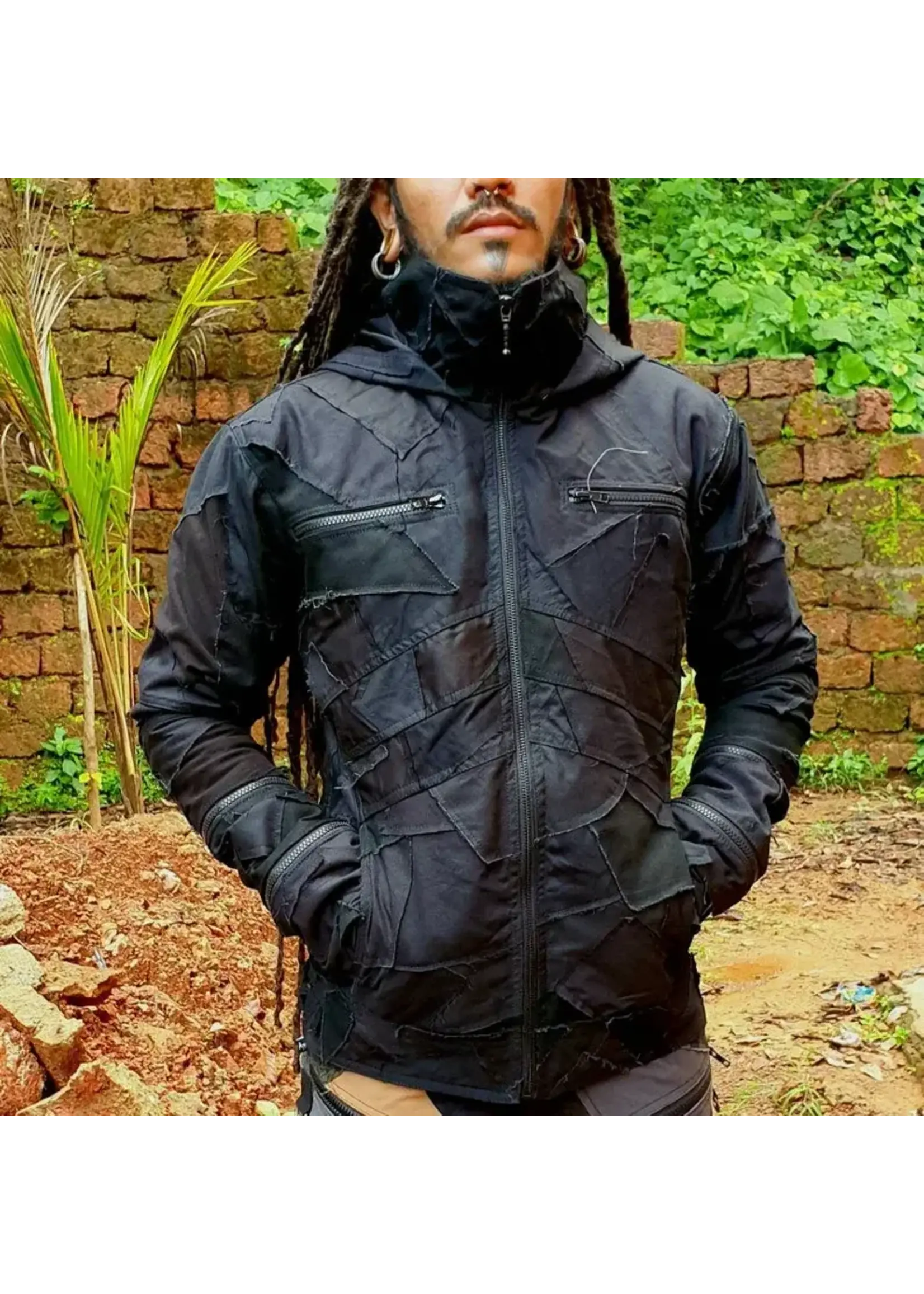 Butcher Apparel Skinner Hooded Jacket Scrapyard Black 2XL